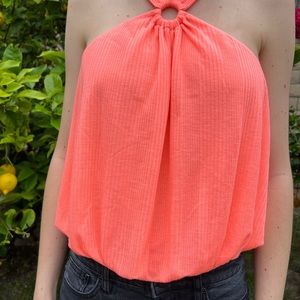 NWT Free People Just a Fling Bobo halter top